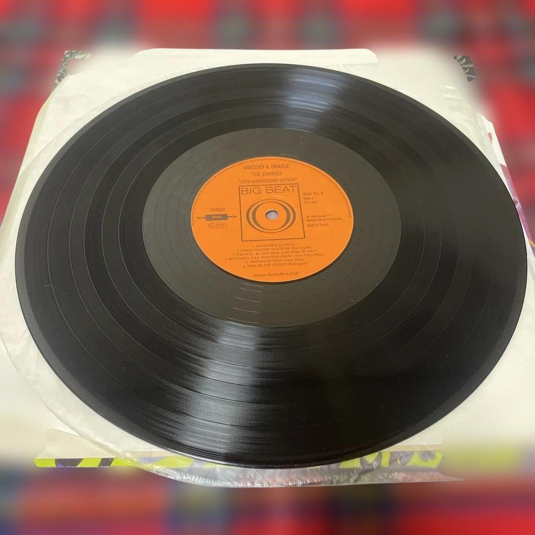 ザ・ゾンビーズ LPレコード オデッセイ・アンド・オラクル 30周年記念盤UK盤