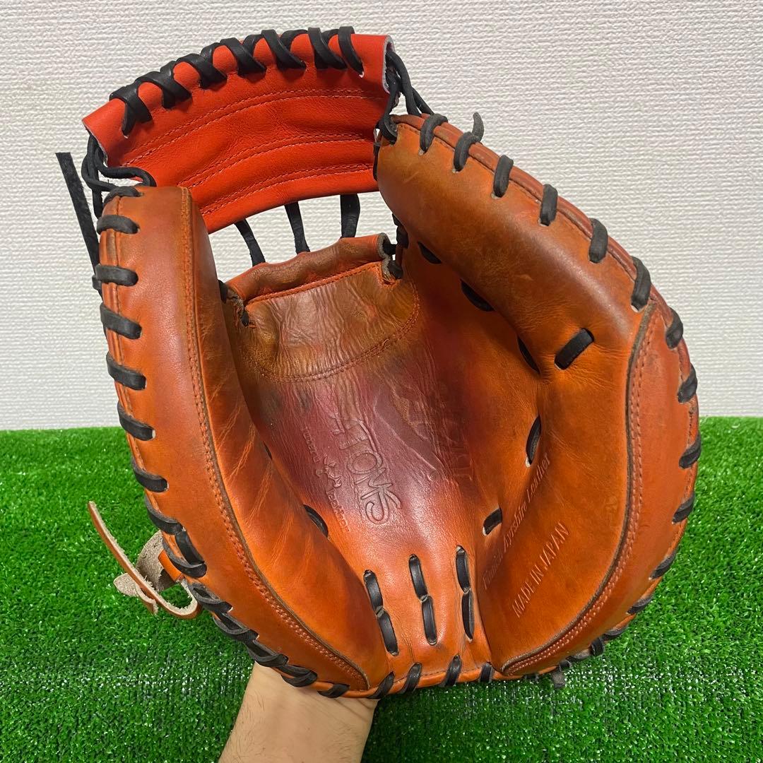 アトムズ　硬式　キャッチャーミット　高校野球対応　限定ジュテルレザー