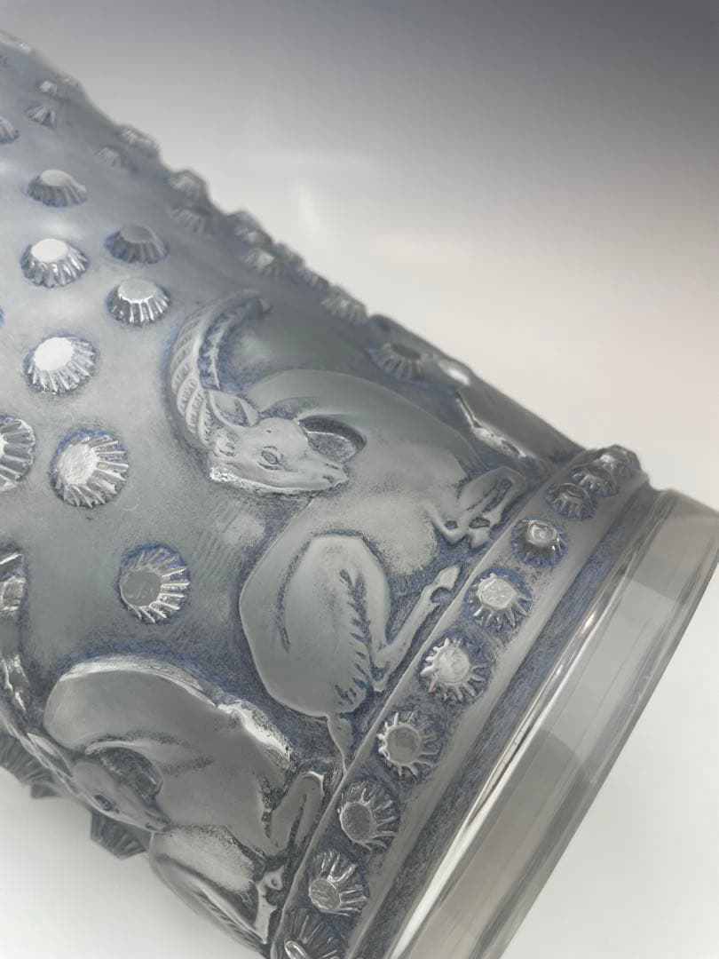 R.Lalique ルネ・ラリック『アジャクシオ』　ガラス　花瓶　時代