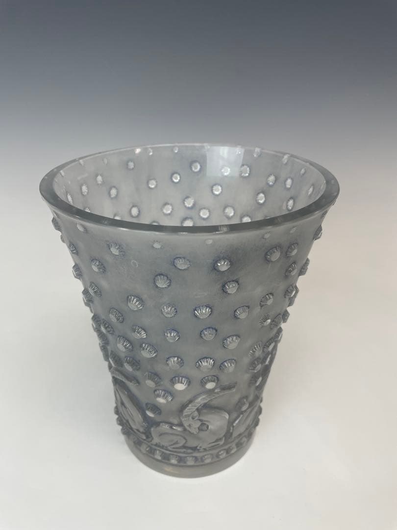 R.Lalique ルネ・ラリック『アジャクシオ』　ガラス　花瓶　時代