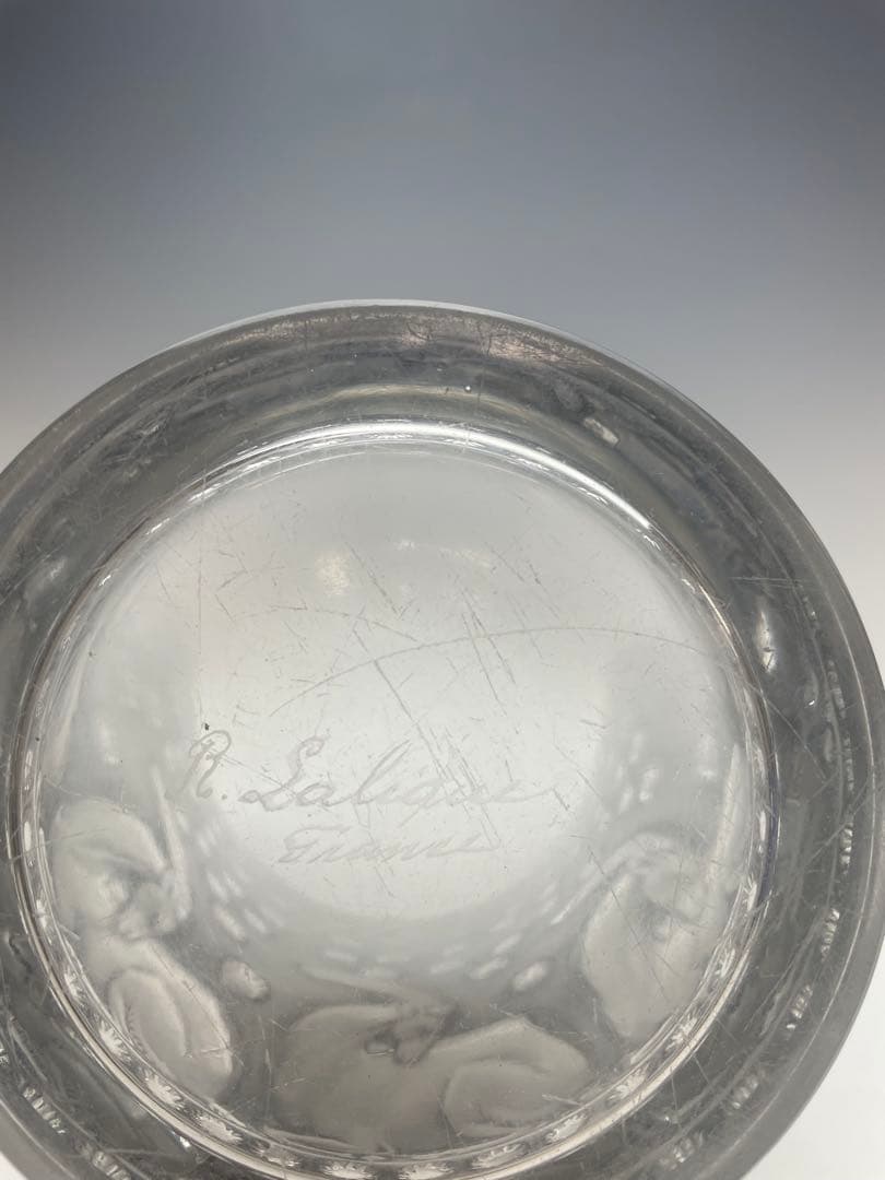 R.Lalique ルネ・ラリック『アジャクシオ』　ガラス　花瓶　時代