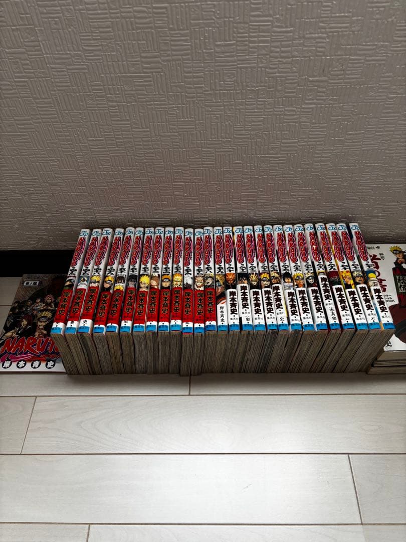 NARUTO ナルト　全72巻（初版22巻から72巻まで51冊）➕外伝
