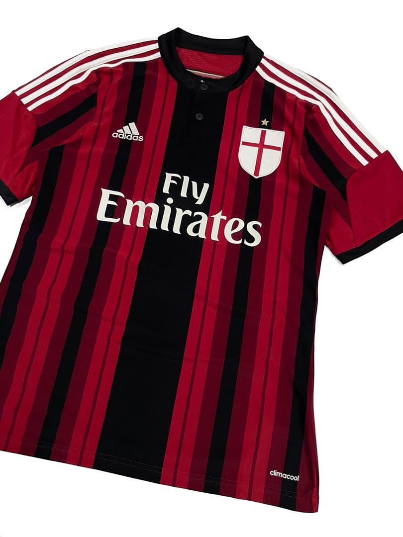 14/15 ACミラン #10 本田圭佑 ユニフォーム ホーム adidas O