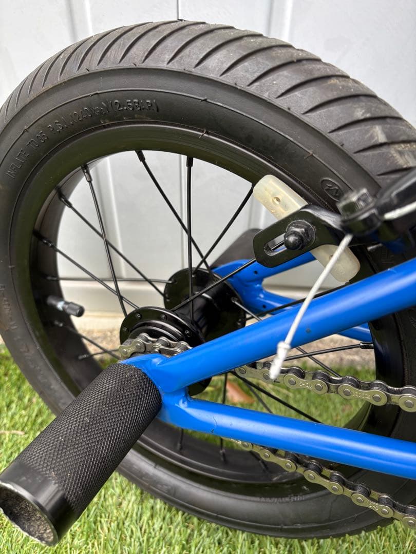 BMX モーテルワークス　JUICY 青　14インチ　子供　キッズ　ジュニア