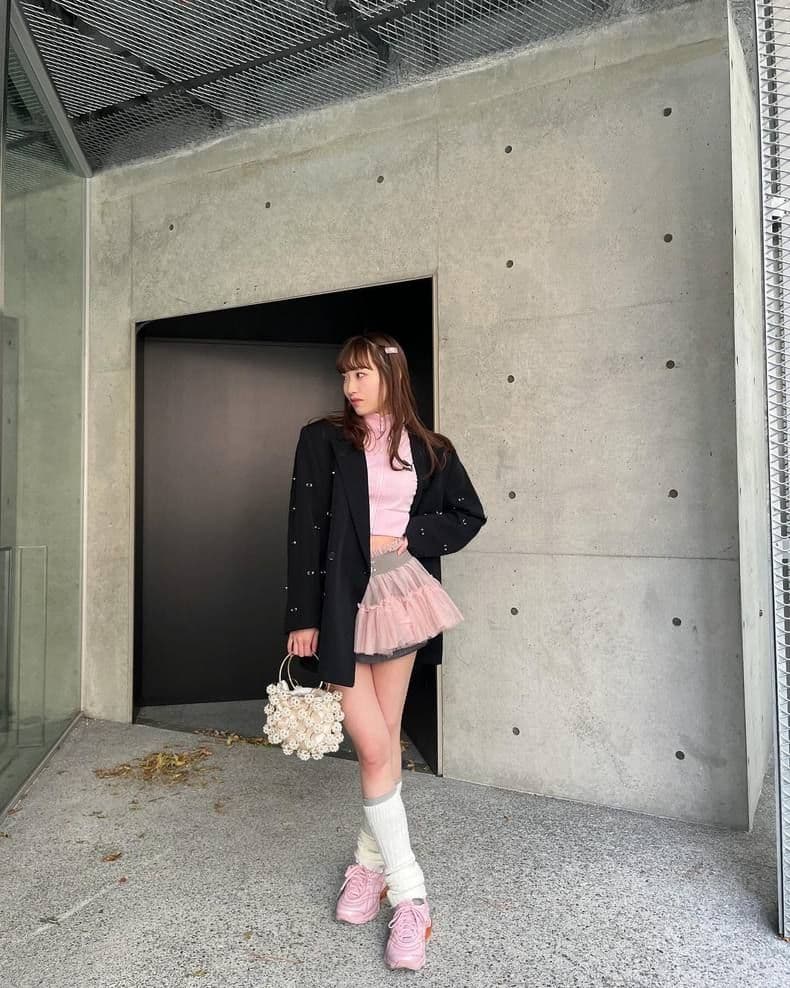 neith. Multi Tulle Top ピンク 完売品