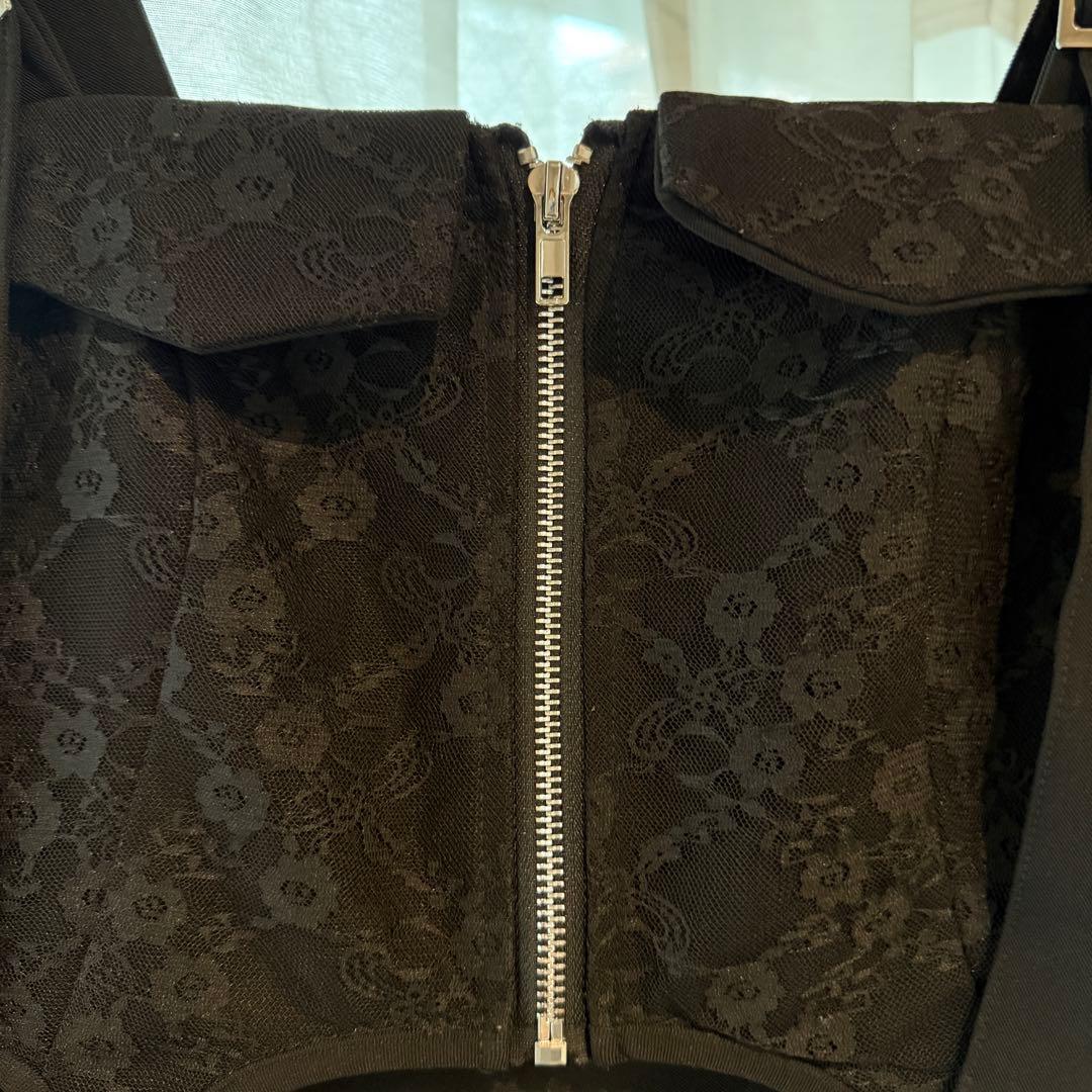 【YILON MADE】 Romantic bustier dress