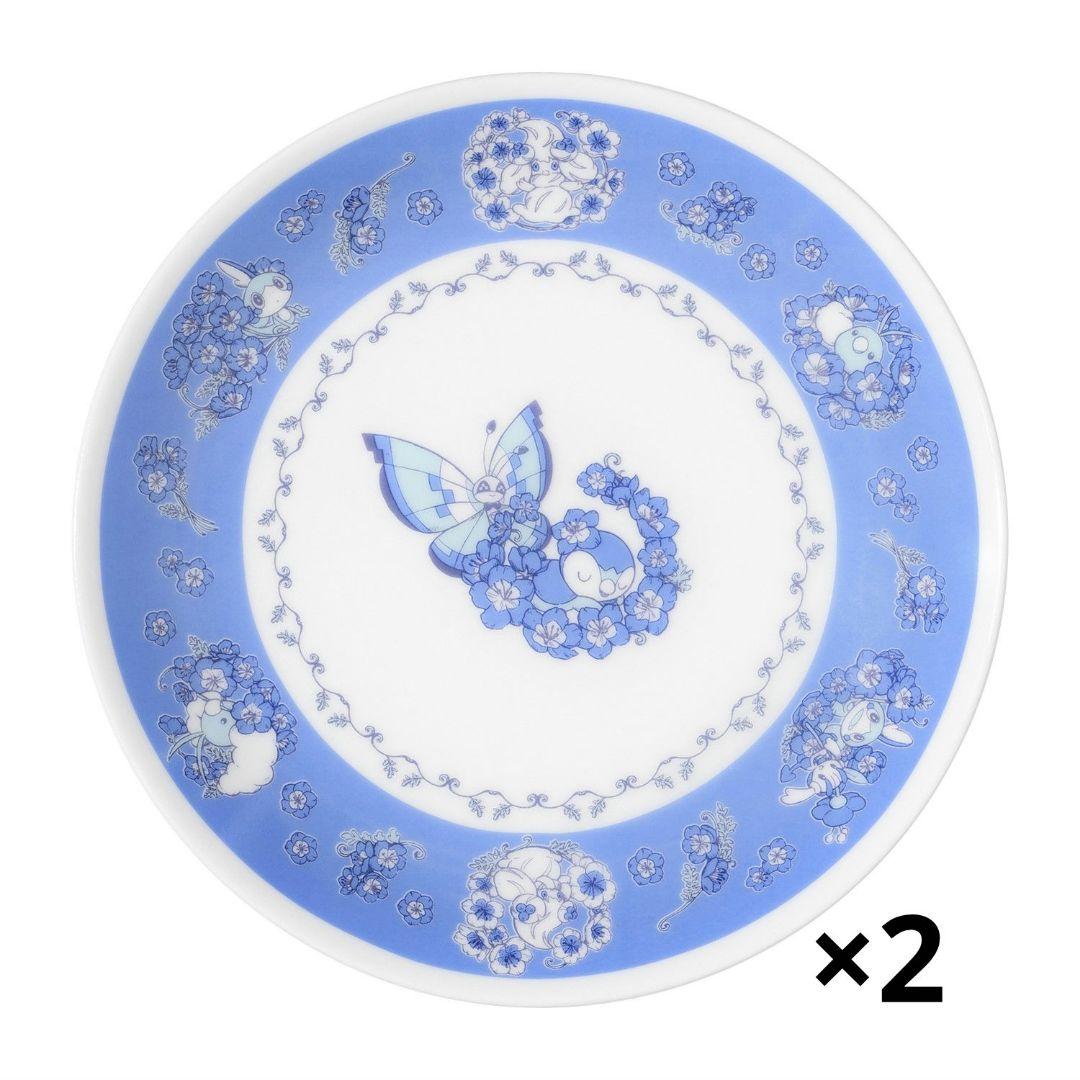 ポケモン　ネモフィラ　ポッチャマ　食器5点セット