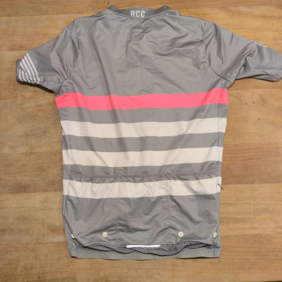 Rapha RCCサイクルジャージ Mサイズ グレー/ピンク/ホワイト/