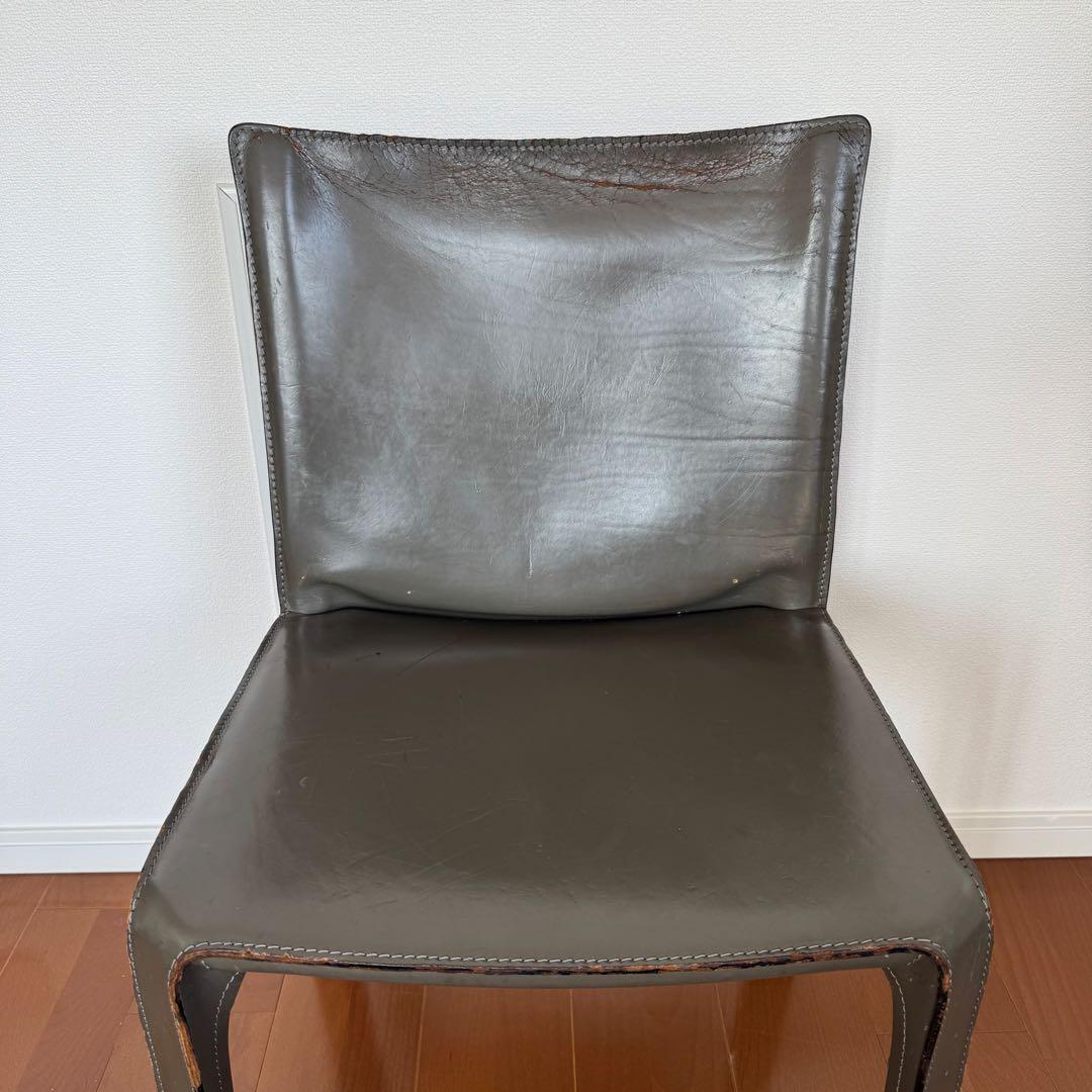 cassina カッシーナ 412 本革 ダイニングチェア ①セット売り