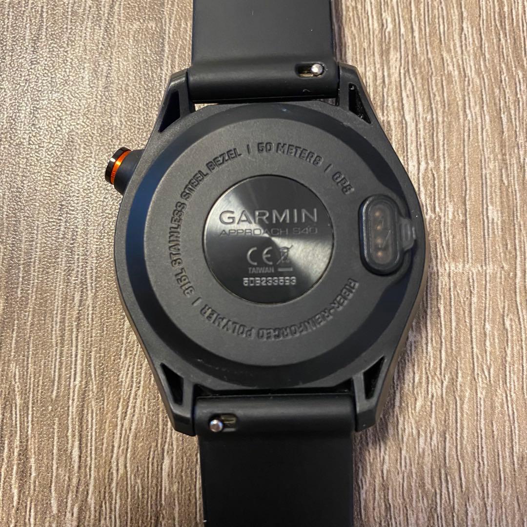 Garmin Approach S40 GPSウォッチ（ブラック）付属品あり