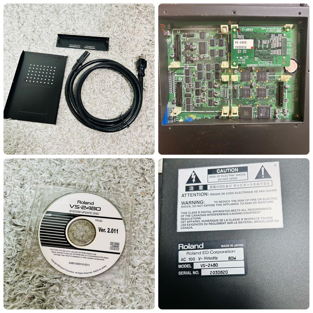 ローランド VS-2480 MTR マルチトラックレコーダーVS8F-2搭載
