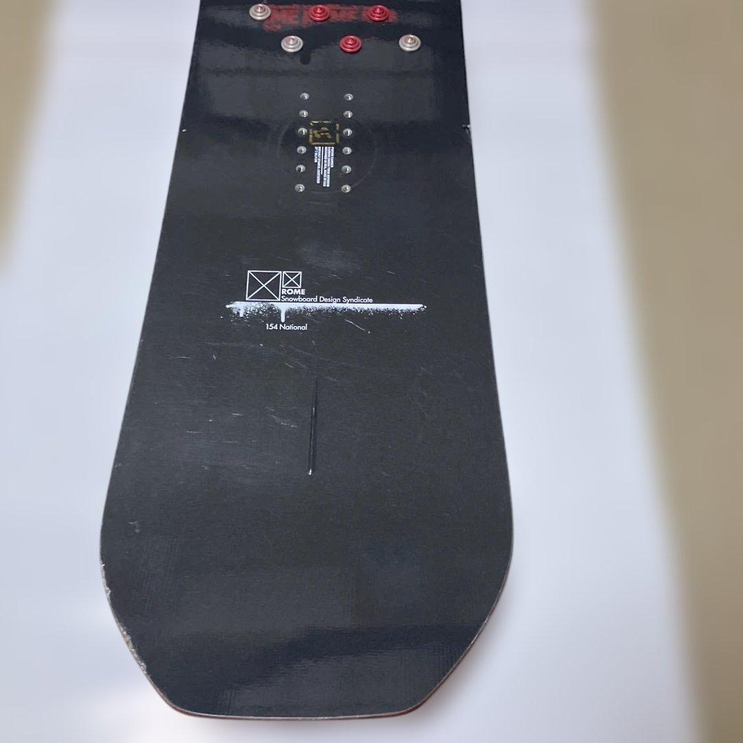 ROME SDS アートワーク付きスノーボード 154cm カバー付き