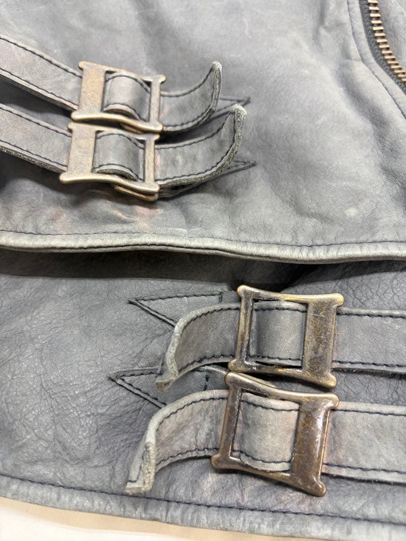 ポールスミス　トライアンフ　ライダースジャケット　牛革　Paul Smith