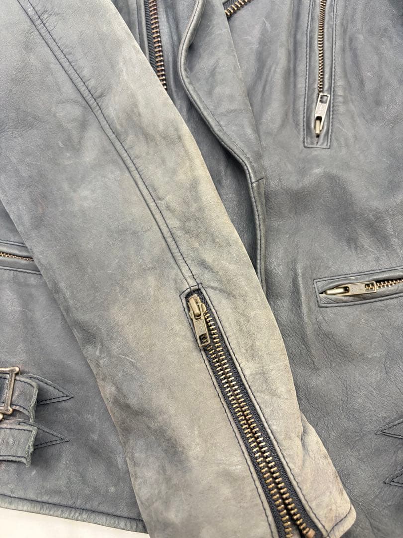 ポールスミス　トライアンフ　ライダースジャケット　牛革　Paul Smith