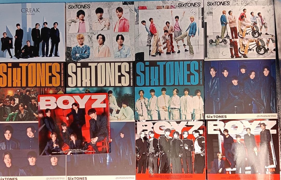 たむたむ SixTONES CD　全アルバム　全シングル コンプ 63点