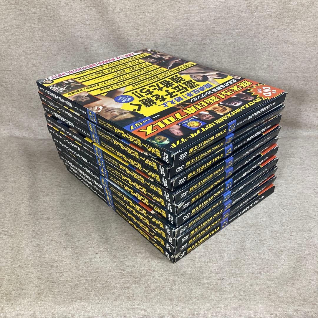 s*n様 毎号DVD付き！　燃えろ！新日本プロレス　61冊