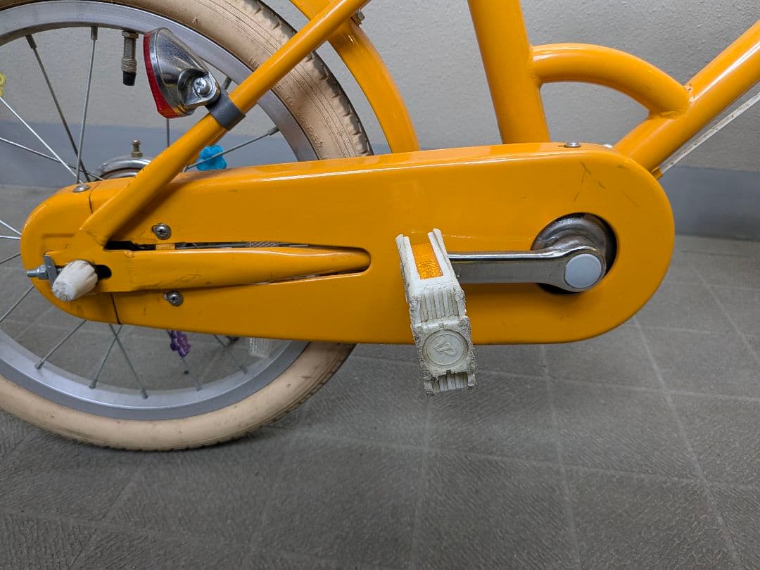 little tokyobike 16インチ タンジェリン前カゴ泥よけ付 手渡し