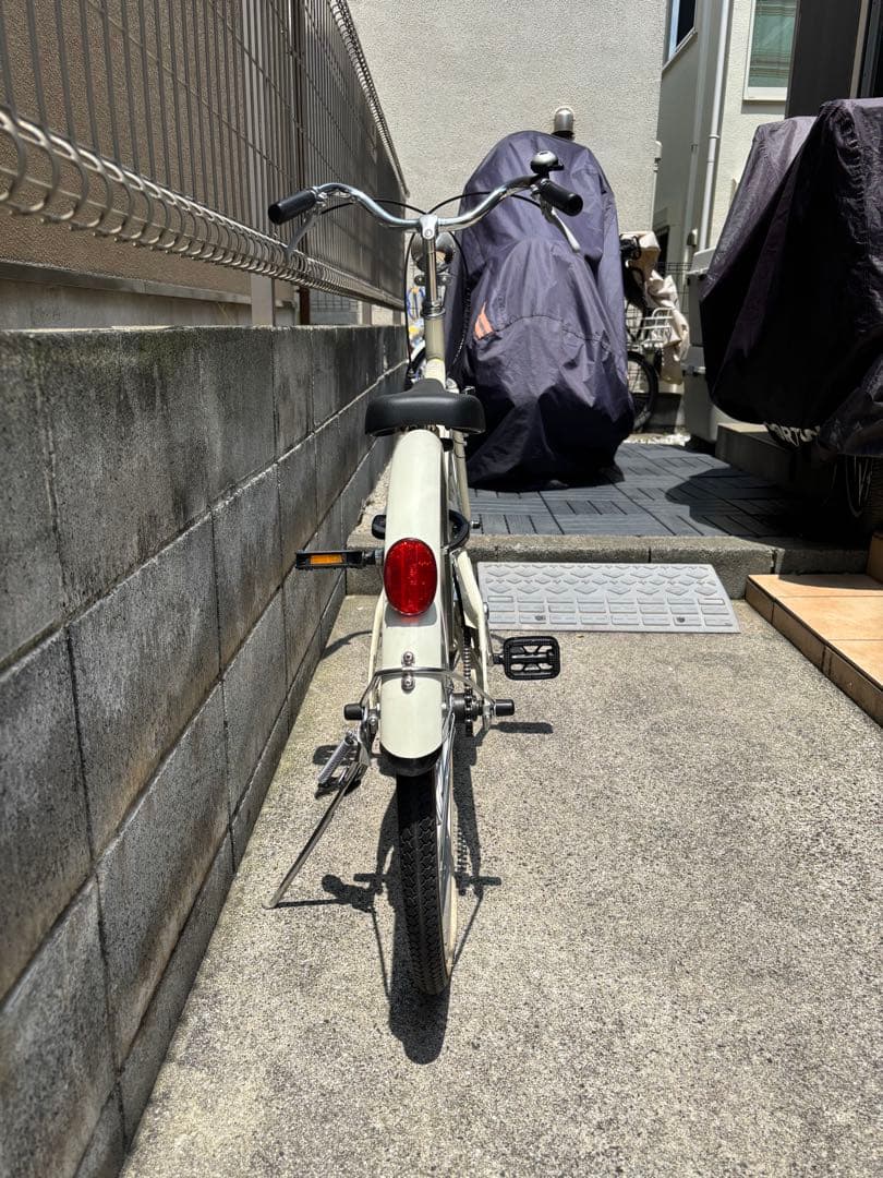 ダイワサイクル　ホワイト 22インチ キッズサイクル
