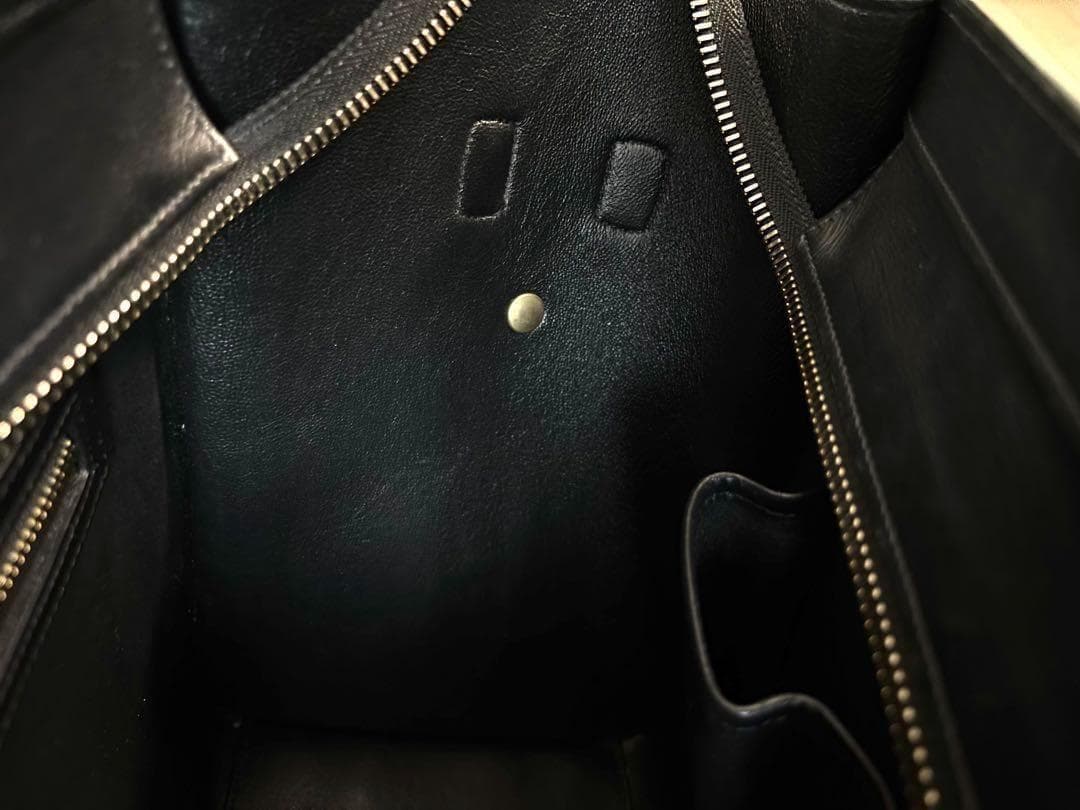 美品✨ CELINE ラゲージ マイクロショッパー レザー トートバッグ