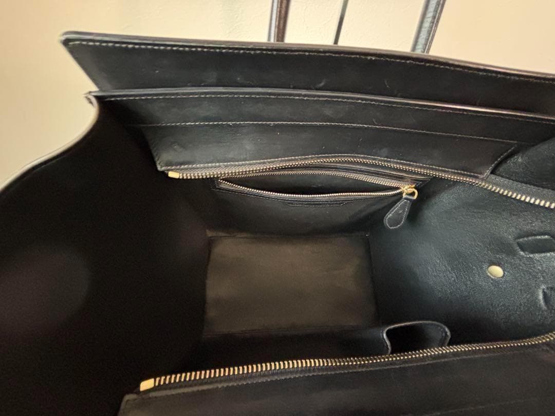 美品✨ CELINE ラゲージ マイクロショッパー レザー トートバッグ