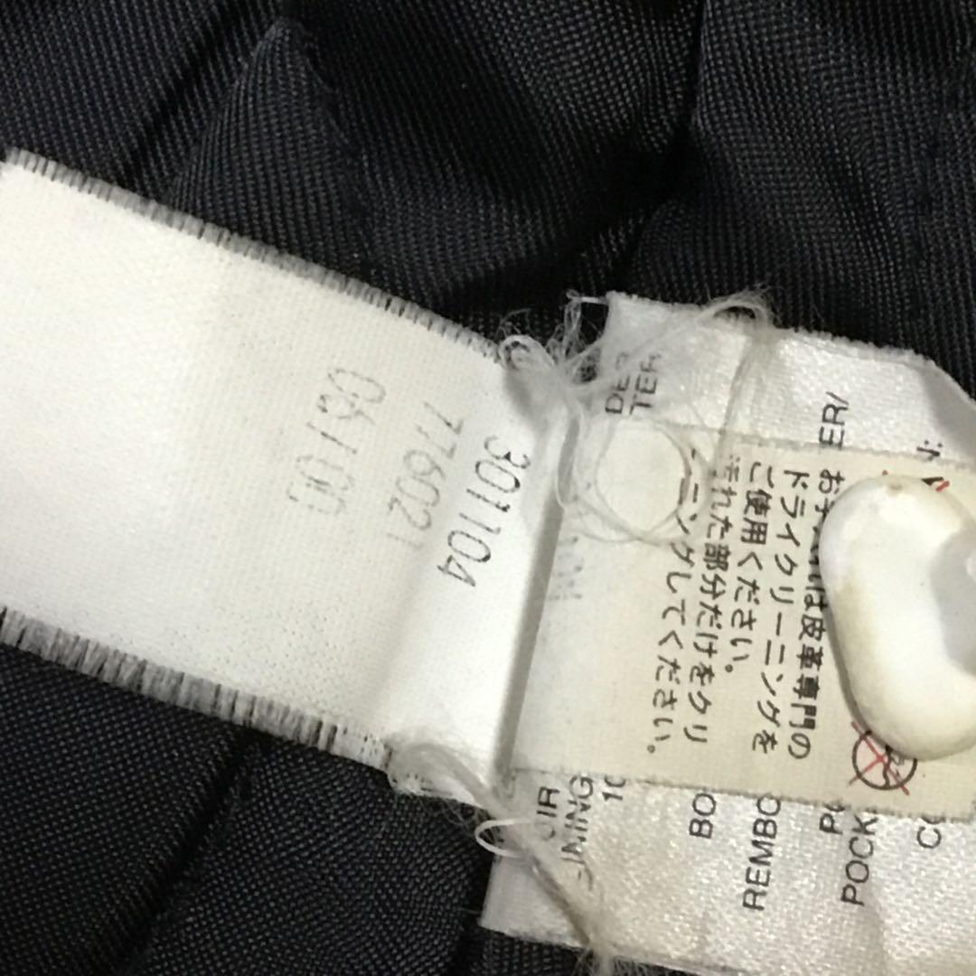 古いGAPのハーフコート　牛革