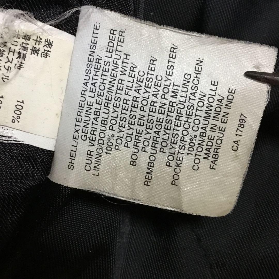 古いGAPのハーフコート　牛革