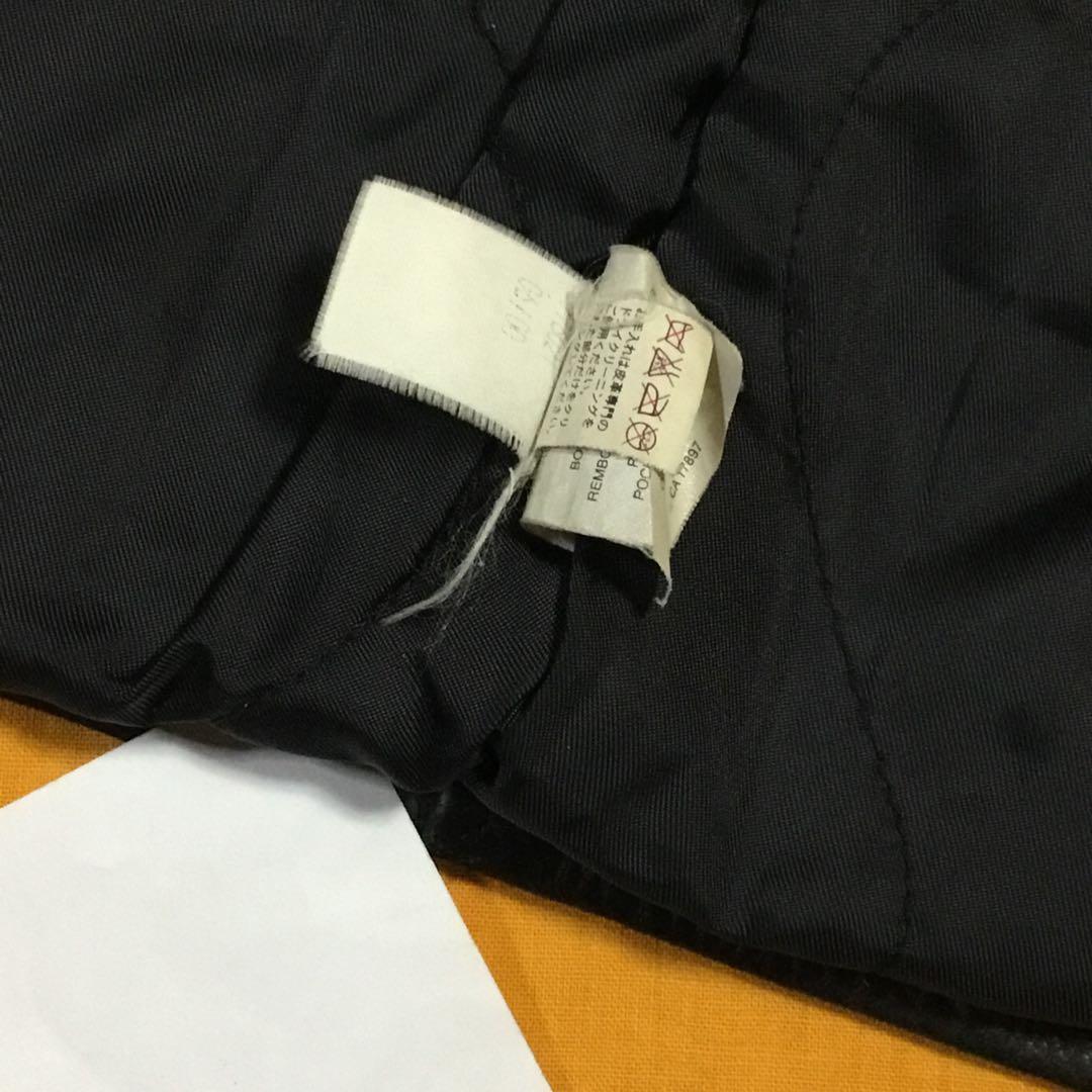 古いGAPのハーフコート　牛革
