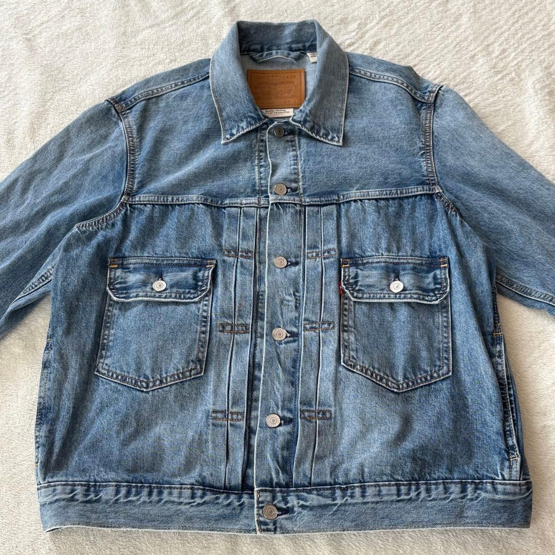 るねみお！Levi's premium 赤耳 2nd デニムジャケット L