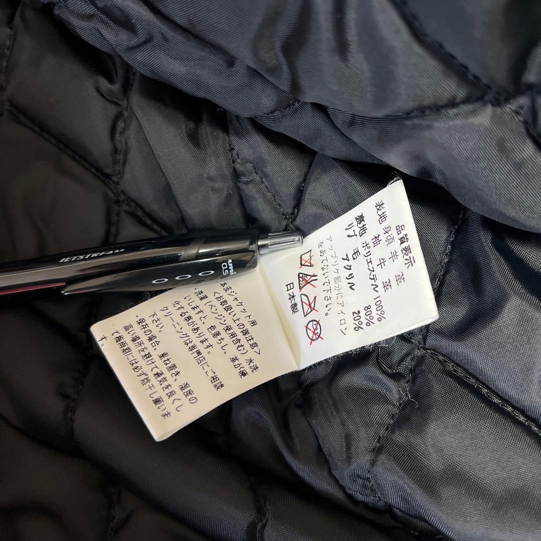 A BATHING APE ロープロゴレザージャケット