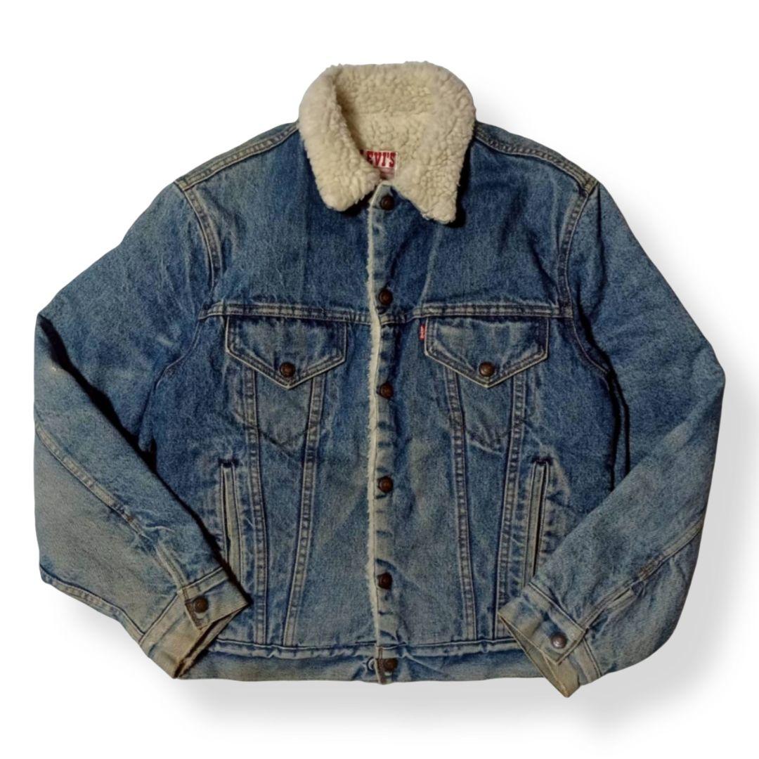 Levi’s リーバイス デニムボアジャケット フェード USA製 80s