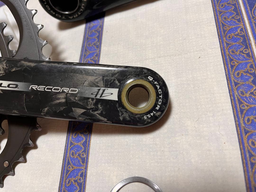 カンパニョーロ　レコード　クランクセット11速　BB付