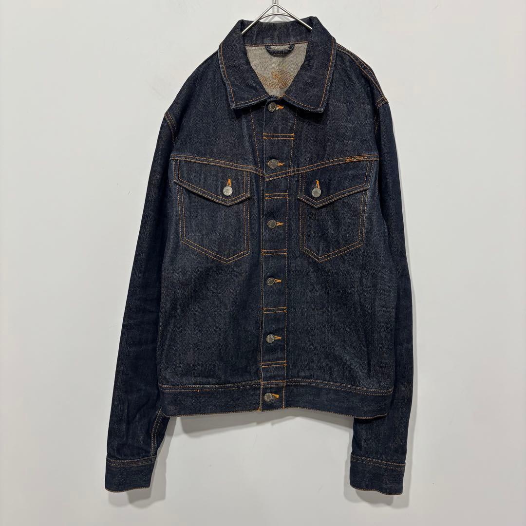 nudie jeans 美品 濃紺 CONNY デニムジャケット gジャン