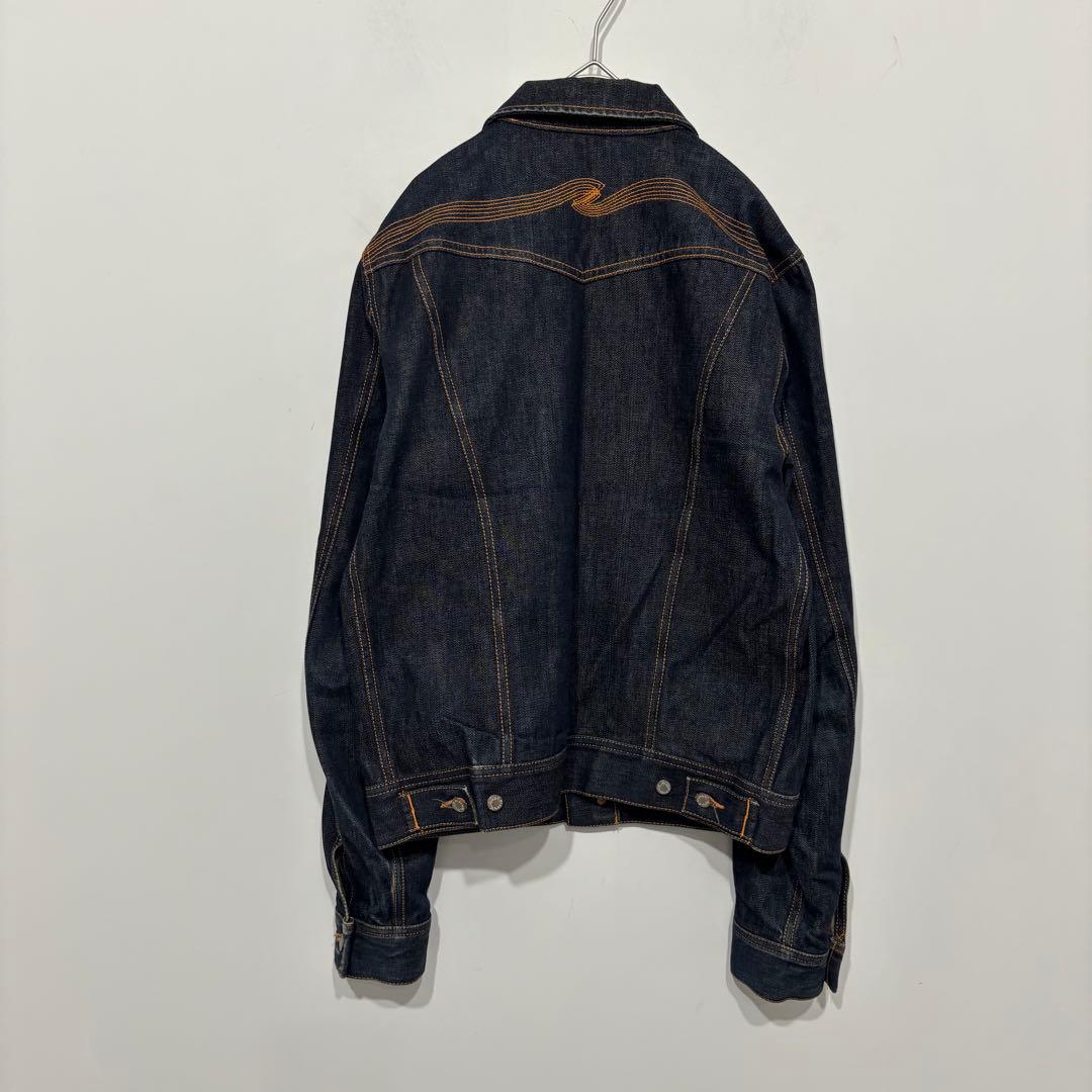 nudie jeans 美品 濃紺 CONNY デニムジャケット gジャン