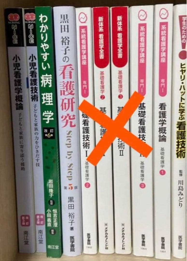 医学書院　メディカ出版　看護　教科書　学校