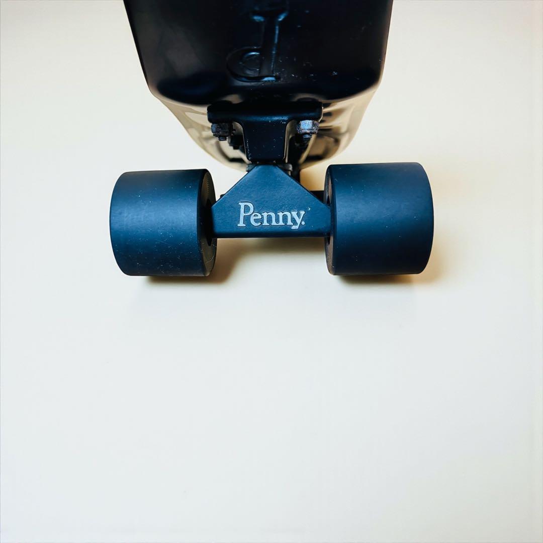 ✨良品✨Penny スケートボード　オールブラック22インチ 持ち手付き