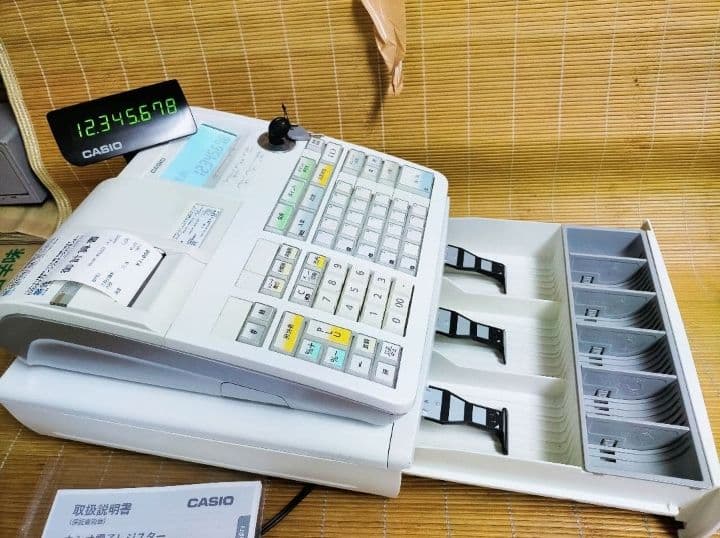 カシオレジスター　TE-2600/NM2000フル設定無料25部門　290190