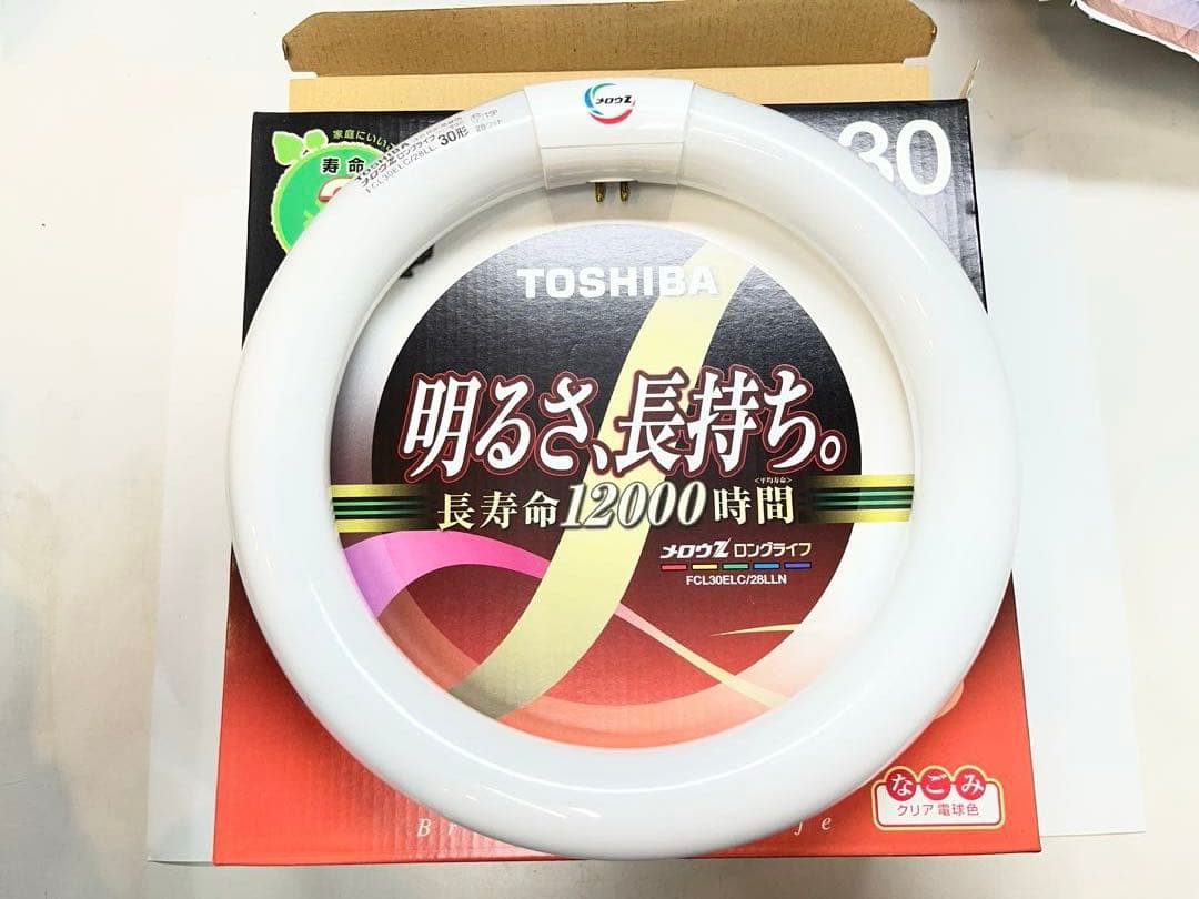 TOSHIBA メロウZ ロングライフ 7本セット FCL30ELC/28LLN