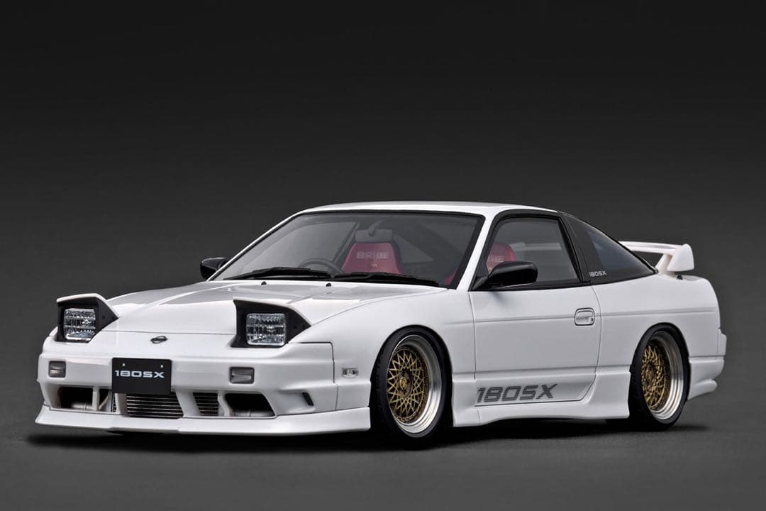 1/18 イグニッションモデル Nissan RPS13 180SX 白 日産