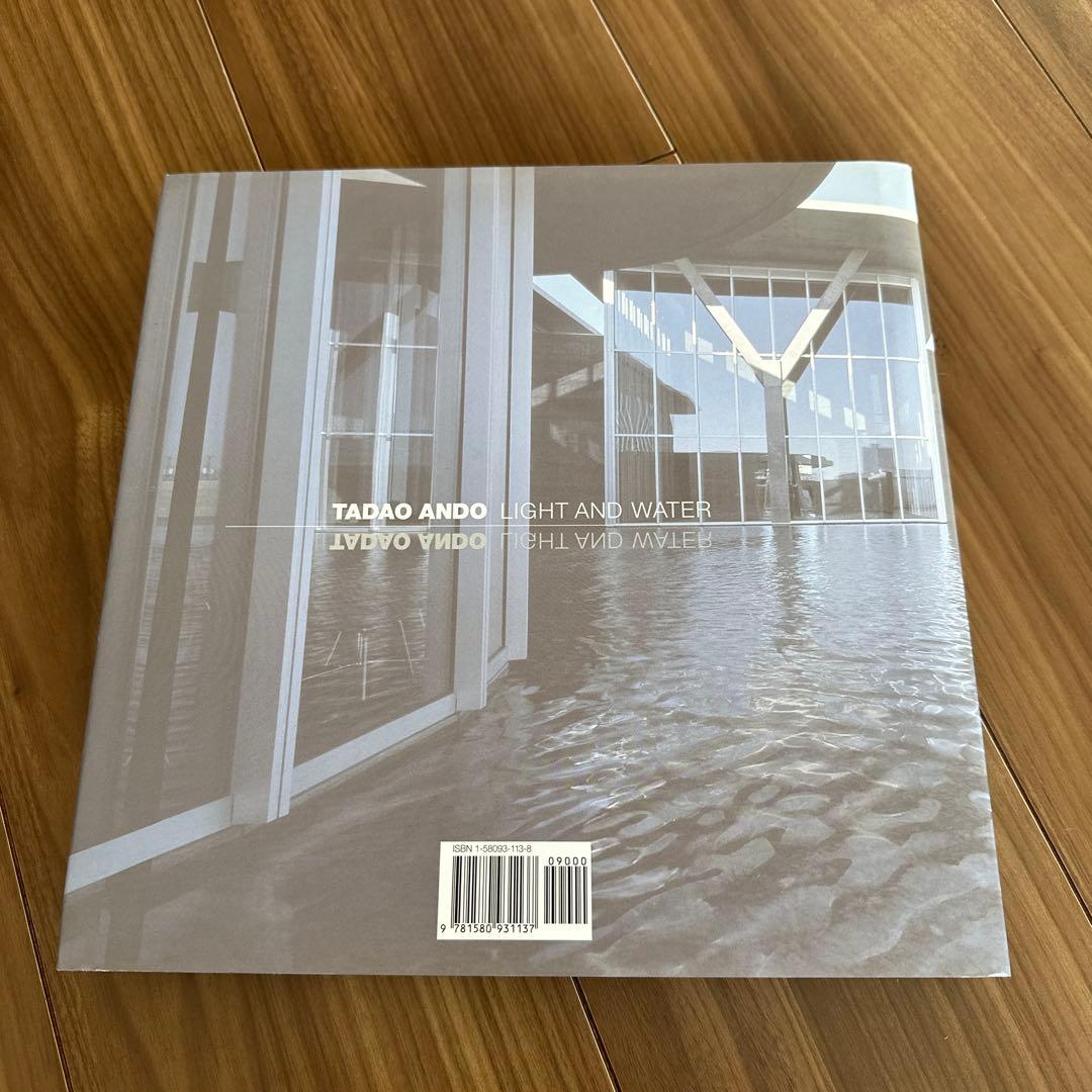 TADAO ANDO LIGHT AND WATER 安藤忠雄　サイン入り