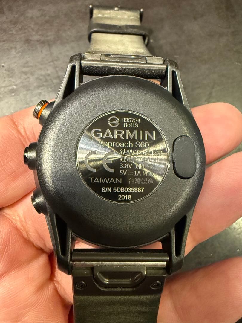 【美品】Garmin Approach S60 Premium ゴルフウォッチ