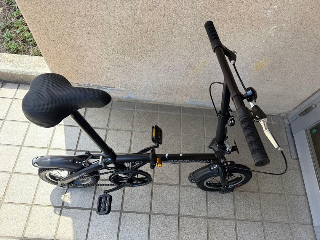 折りたたみ自転車 ブラック