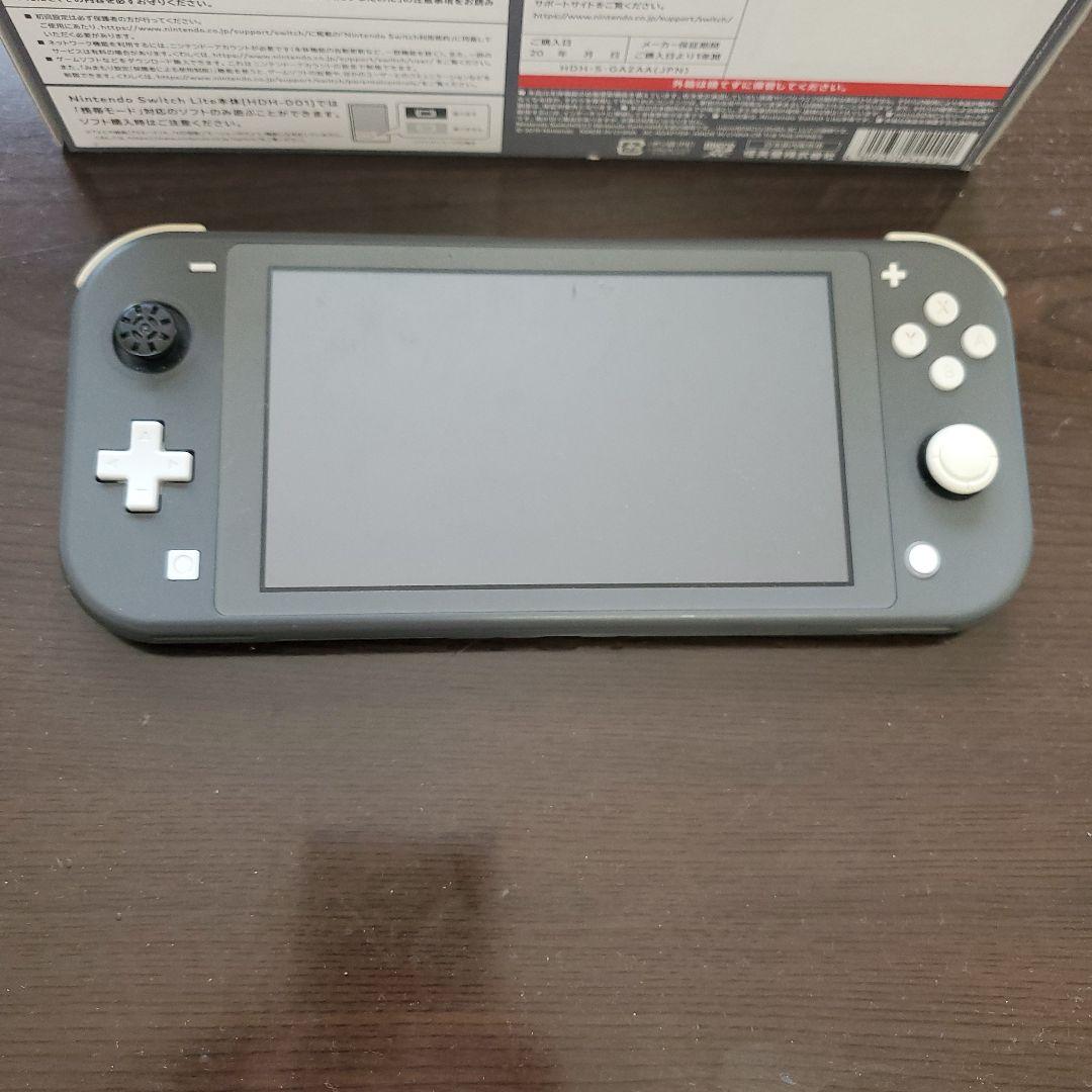 Nintendo Switch Lite グレー 箱付き