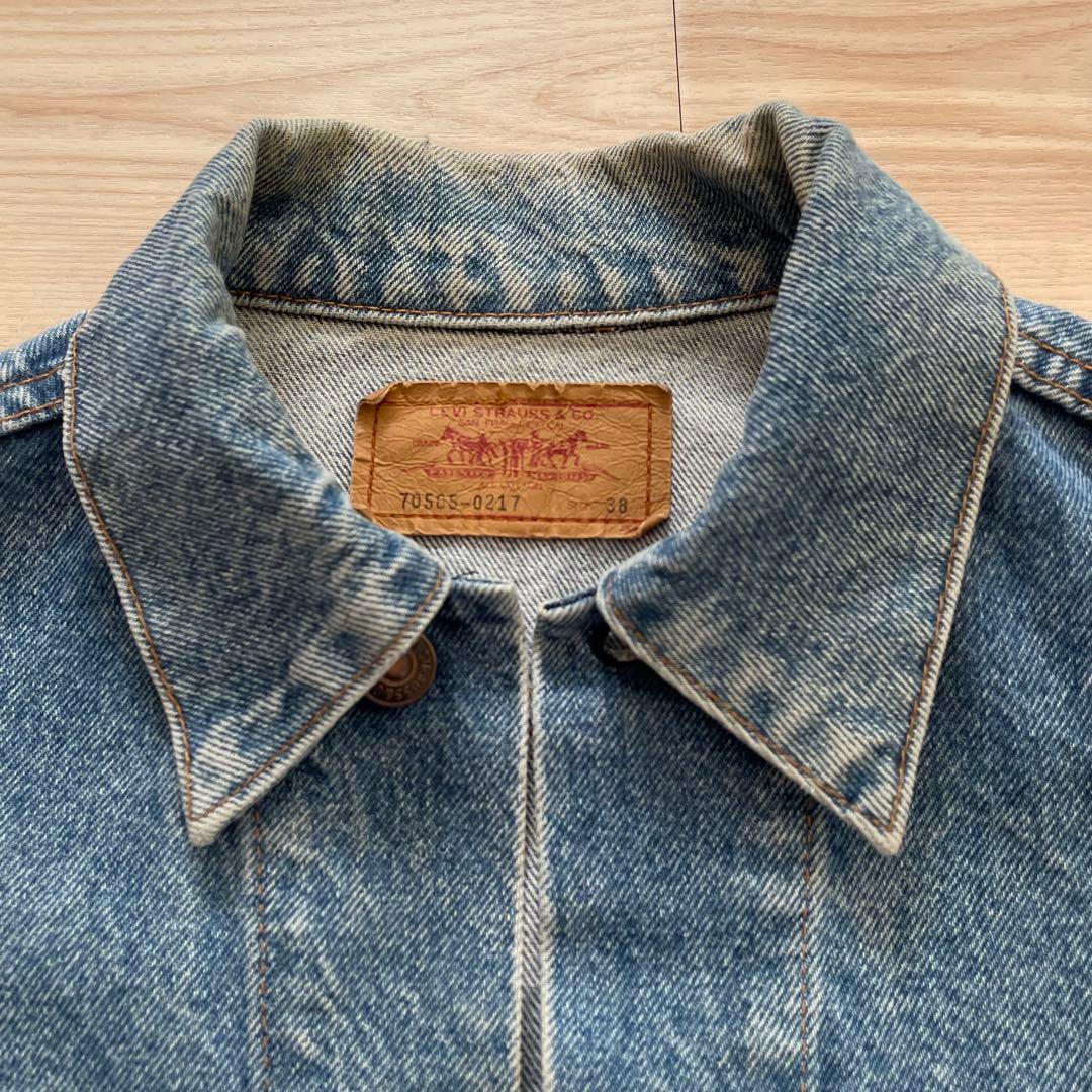 90s 極東リーバイス Levi's 70505 4th デニムジャケット 38