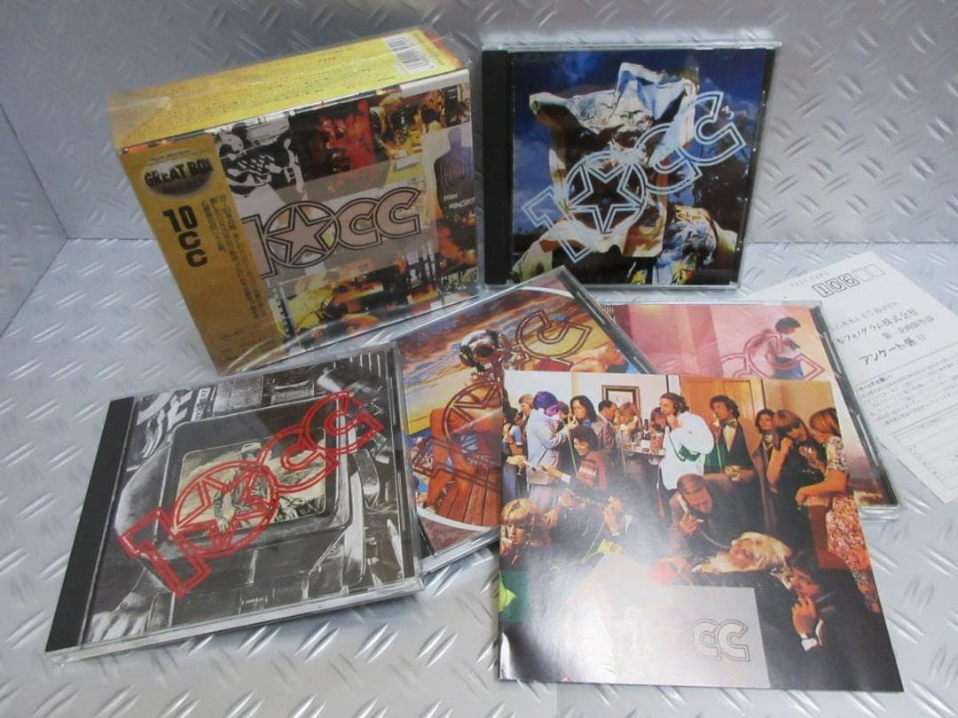 ★10cc / GREAT BOX 4CD SET★4枚組◇CD-BOX