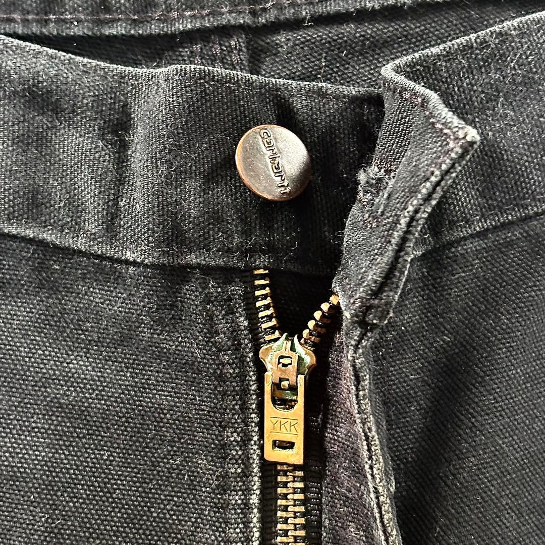Carhartt ダブルニー ビックシルエット ブラック 極上フェード 一点物