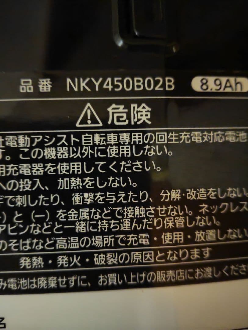 Panasonic 電動アシスト自転車 チャイルドシート付き