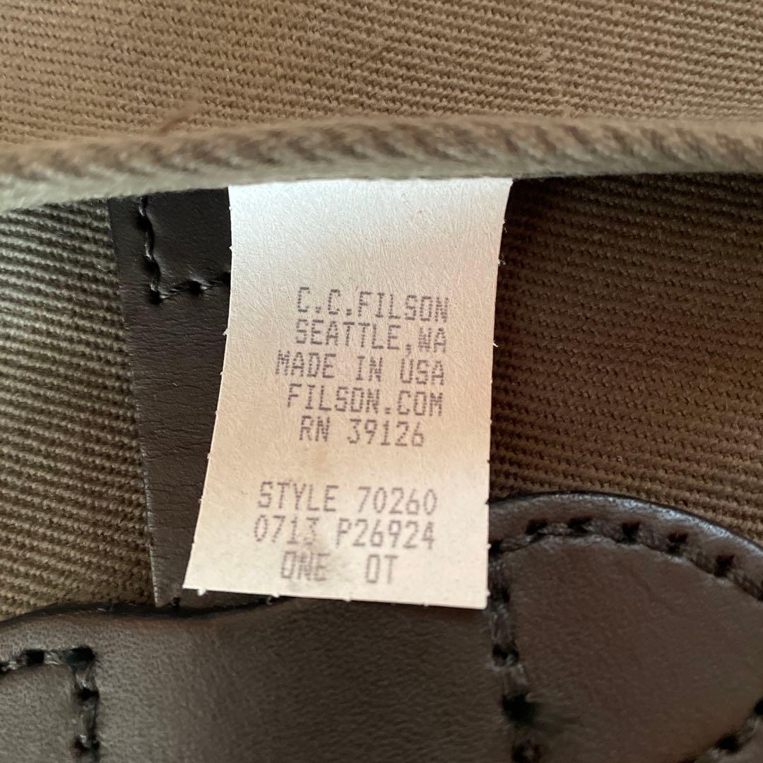 FILSON オッターグリーン トートバッグ
