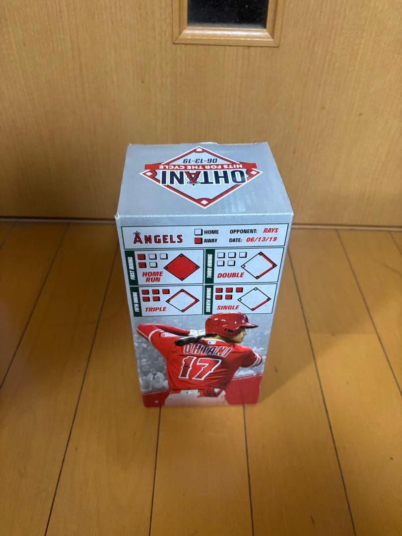 大谷翔平 サイクル安打記念ボブルヘッド