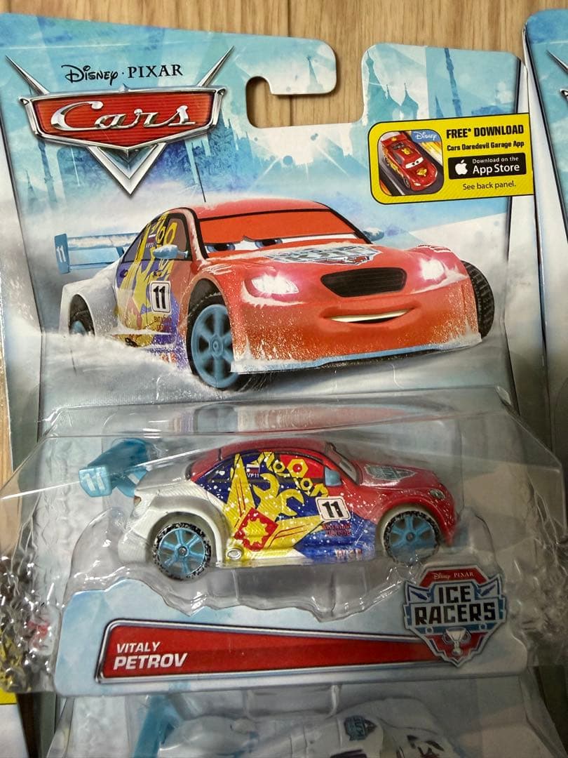 ディズニー・ピクサー アイスレーサーズ ミニカー 7台セット