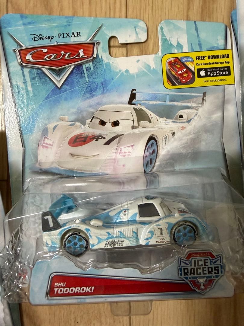 ディズニー・ピクサー アイスレーサーズ ミニカー 7台セット